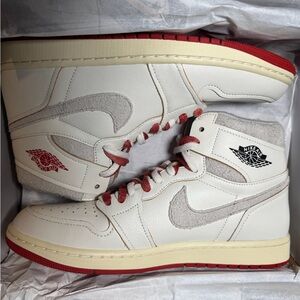 Nike Air Jordan 1 High OG Sail Cinnabar Light Bone | 10.5M / 12W | NWT